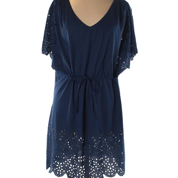 H&M Dresses & Skirts - Faux suede cutout detail dress